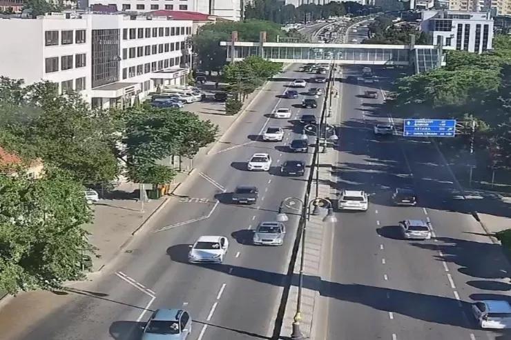 Bakıda bu yollarda sıxlıq var - SİYAHI