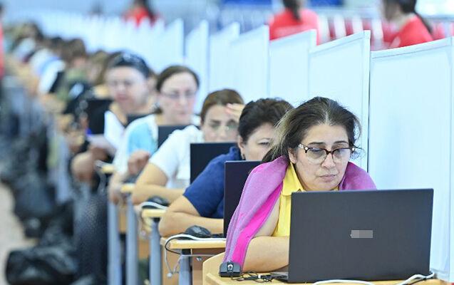 Müəllimlərin sertifikatlaşdırılmasının test imtahanı mərhələsi başa çatdı