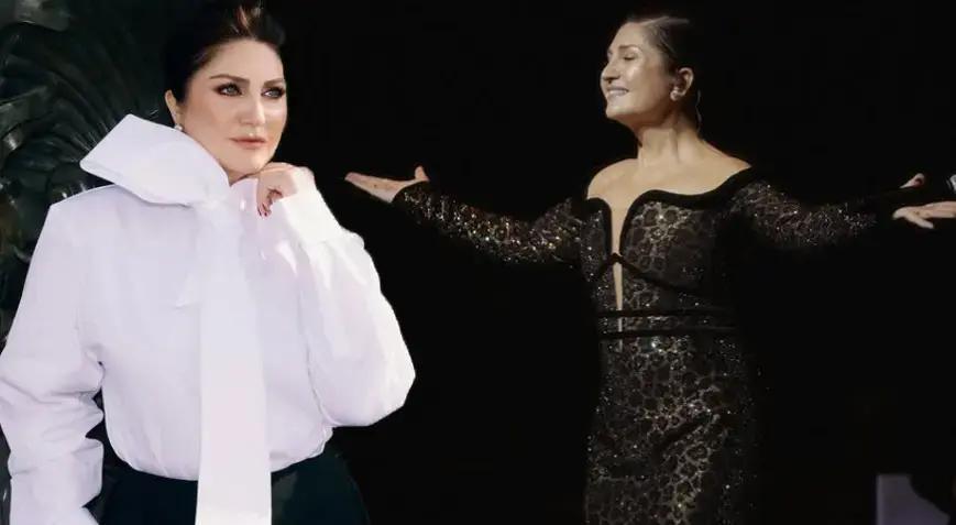 Sibel Can konsert zamanı göz yaşlarını saxlaya bilmədi