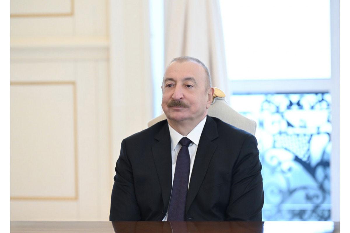 Prezident konfrans iştirakçılarına müraciət ünvanladı