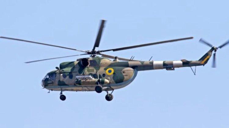 Ukrayna helikopteri qəzaya uğrayıb: Dörd hərbi qulluqçu həlak oldu