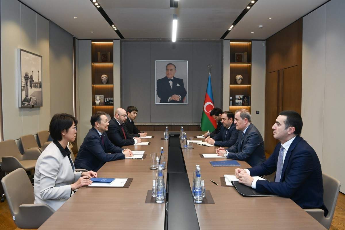 Ceyhun Bayramov AQEM-in Baş katibi ilə görüşüb Ceyhun Bayramov AQEM-in Baş katibi ilə görüşüb